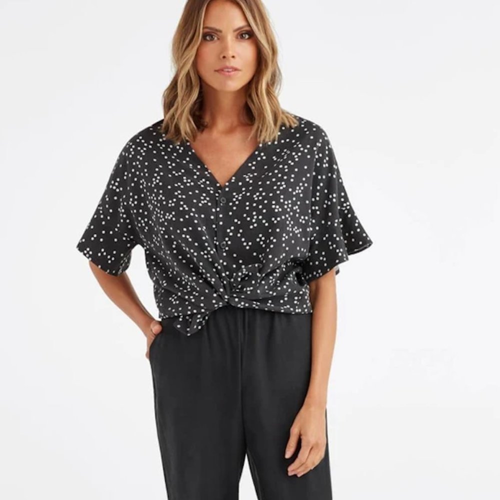 The Flounce Sleeve Blouse